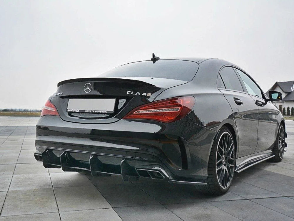 Maxton Design Rear Diffuser V.1 Mercedes CLA A45 AMG C117 Facelift 2017-UP