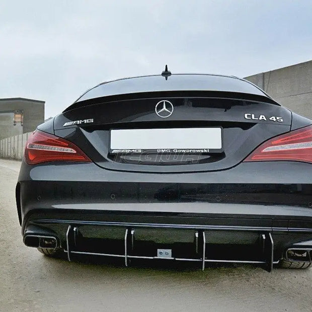Maxton Design Rear Diffuser V.2 Mercedes CLA A45 AMG C117 Facelift 2017-UP