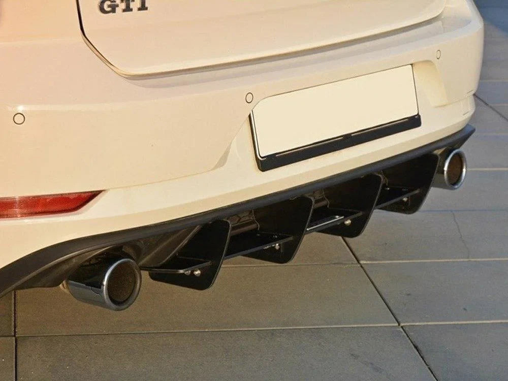 Maxton Design Rear Diffuser Volkswagen Golf GTI MK7.5 2017-19