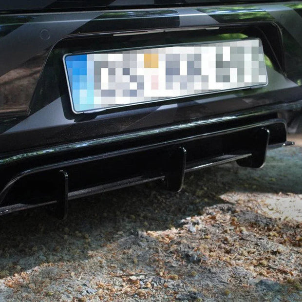 Maxton Design Rear Diffuser Volkswagen Golf MK7 GTI Clubsport 16-17
