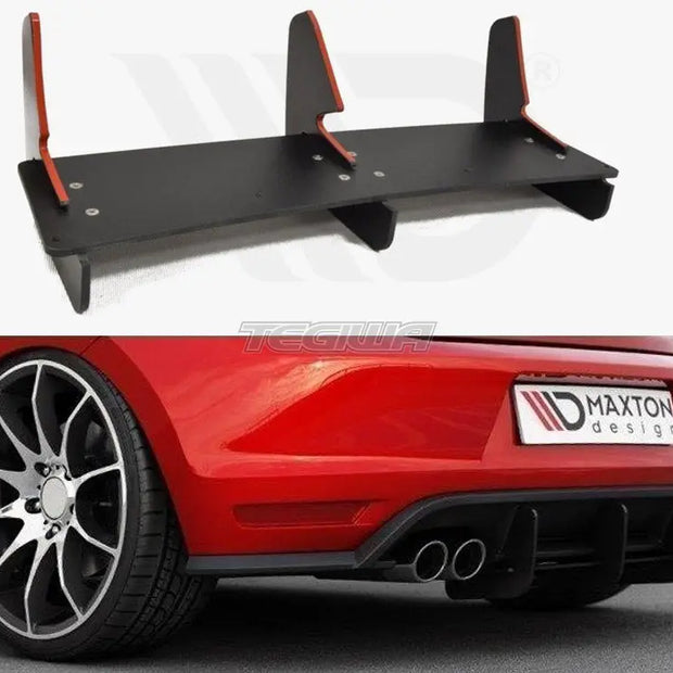 Maxton Design Rear Diffuser Volkswagen Polo MK5 GTI Facelift 15-17