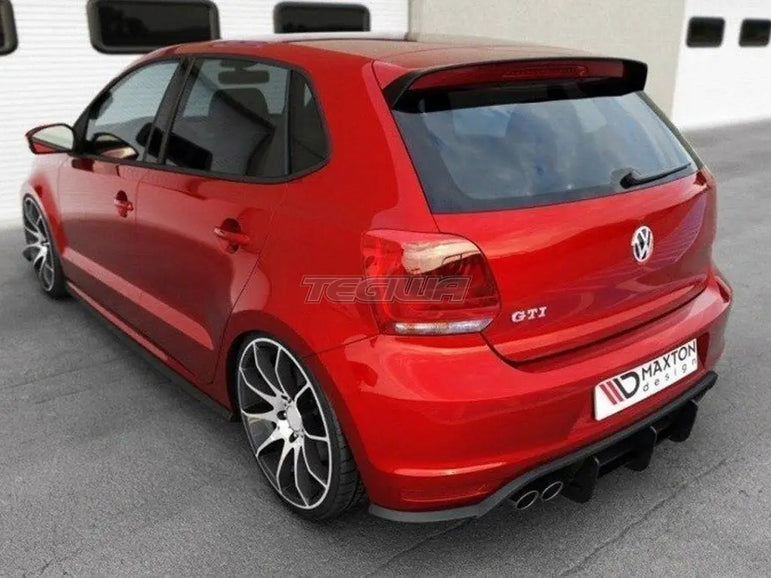 Maxton Design Rear Diffuser Volkswagen Polo MK5 GTI Facelift 15-17