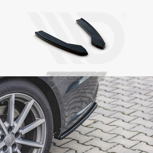 Maxton Design Rear Side Diffusers Audi S6 Avant A6 S-line C7 FL Avant 14-18