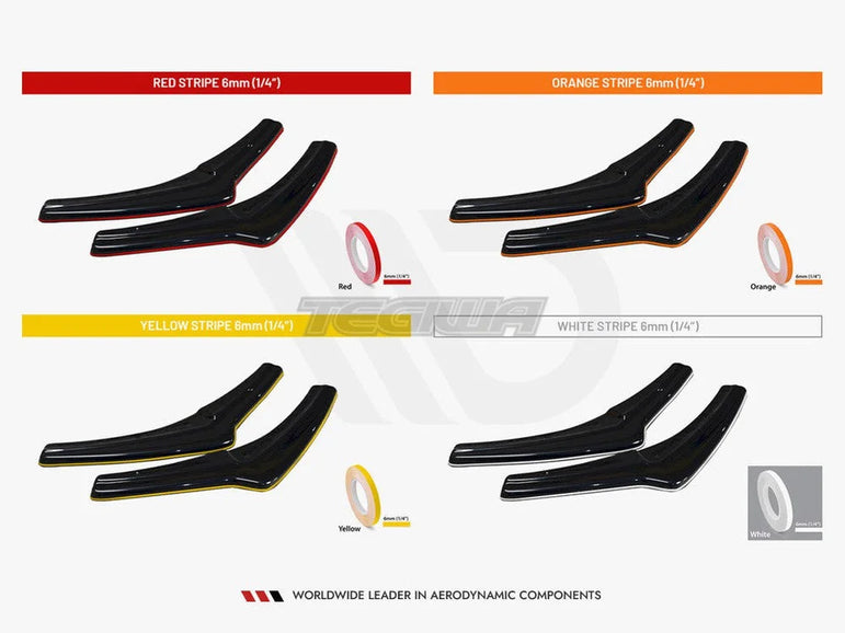Maxton Design Rear Side Splitters Audi R8 Mk2 Facelift