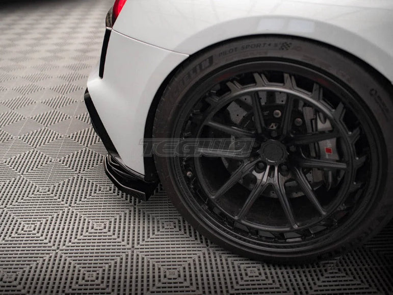 Maxton Design Rear Side Splitters Audi R8 Mk2 Facelift