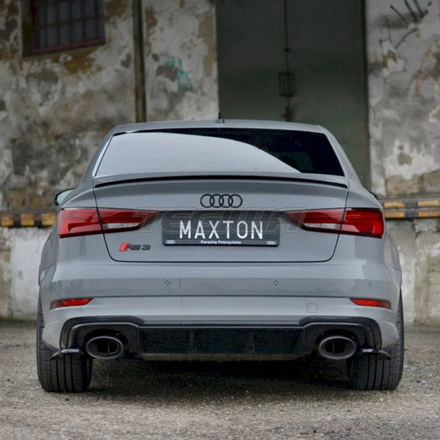 Maxton Design Rear Side Splitters Audi RS3 8V Facelift Sedan 2017-20