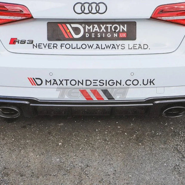Maxton Design Rear Side Splitters Audi RS3 8V Facelift Sportback 17-20
