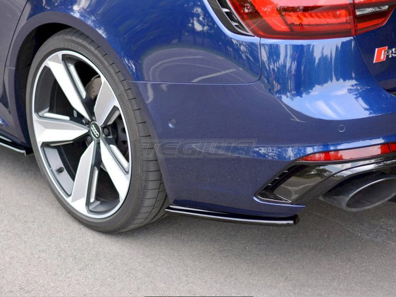 Maxton Design Rear Side Splitters Audi RS4 B9 Avant 17-19