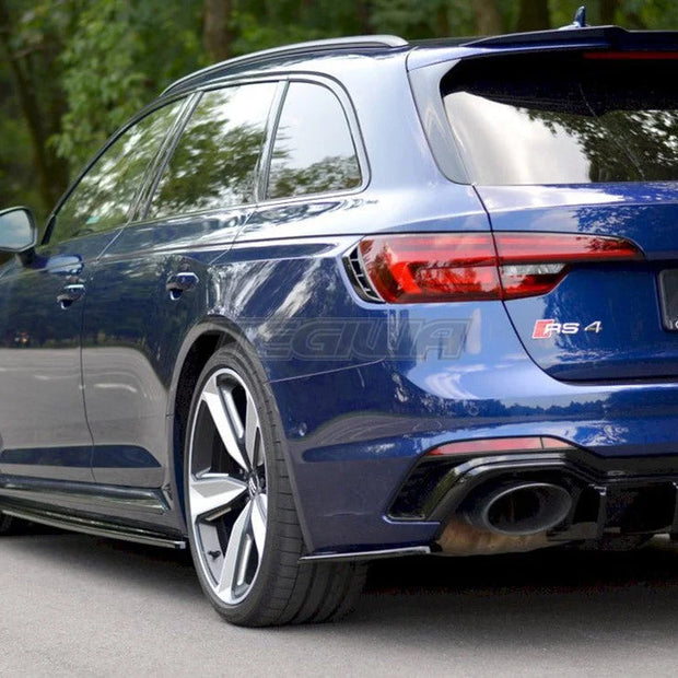 Maxton Design Rear Side Splitters Audi RS4 B9 Avant 17-19