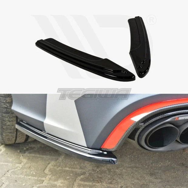 Maxton Design Rear Side Splitters Audi RS6 C7