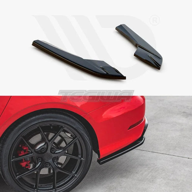 Maxton Design Rear Side Splitters Audi S3 Sedan 8V 13-16