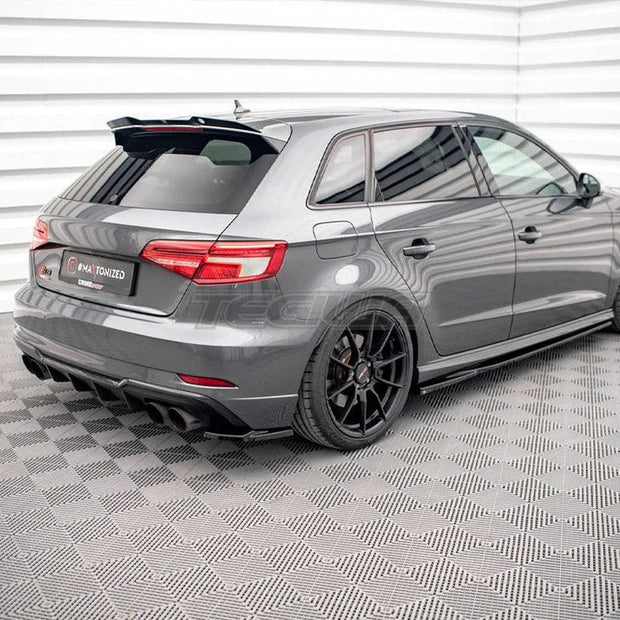 Maxton Design Rear Side Splitters Audi S3 Sportback 8V Facelift