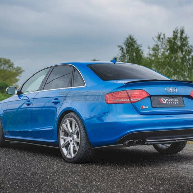 Maxton Design Rear Side Splitters Audi S4 A4 S-line B8 Sedan 09-11