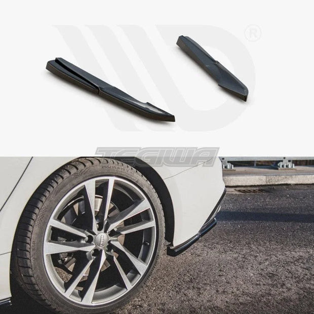 Maxton Design Rear Side Splitters Audi S5 Sportback F5 Facelift 2019-