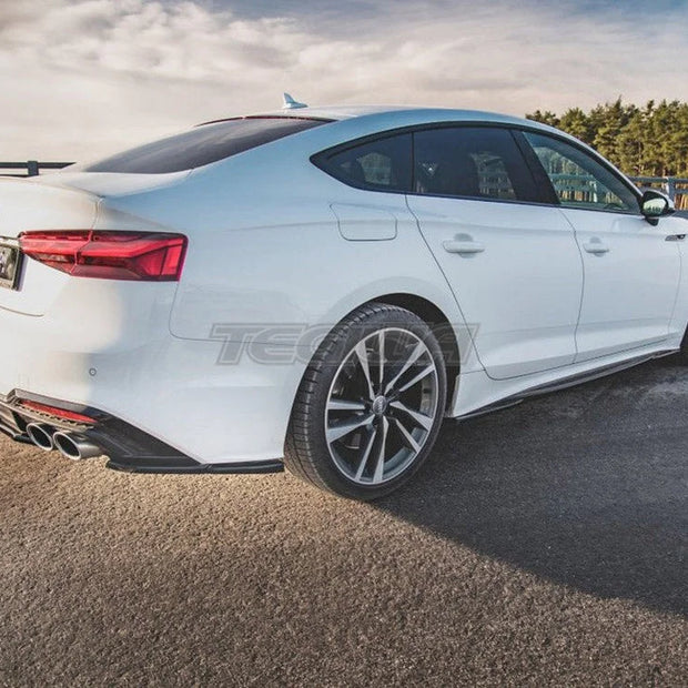 Maxton Design Rear Side Splitters Audi S5 Sportback F5 Facelift 2019-