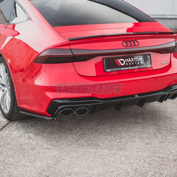 Maxton Design Rear Side Splitters Audi S7 C8 2017-