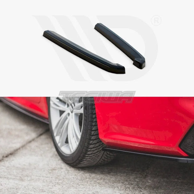 Maxton Design Rear Side Splitters Audi S7 C8 2017-