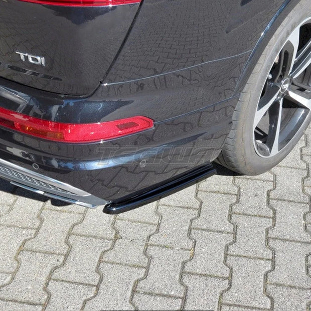 Maxton Design Rear Side Splitters Audi SQ7 Q7 S Line MK2 19-20