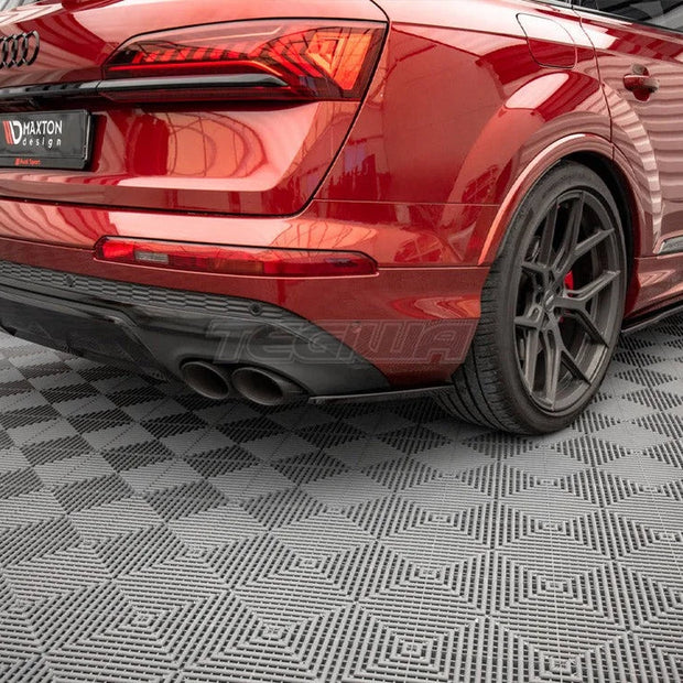 Maxton Design Rear Side Splitters Audi SQ7 Q7 S-line MK2 4M Facelift 2019-