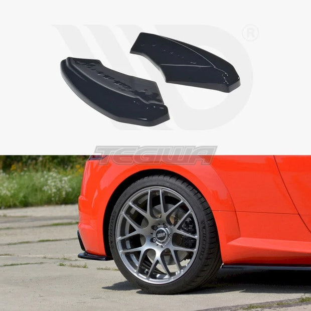 Maxton Design Rear Side Splitters Audi TT MK3 8S RS 16-20