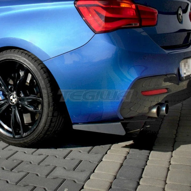 Maxton Design Rear Side Splitters BMW 1-Series F20 F21 M-power Facelift 2015-19