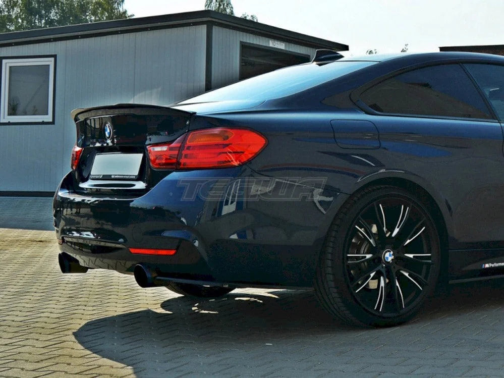 Maxton Design Rear Side Splitters BMW 4-Series F32 M-sport 13-16