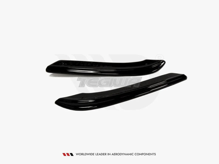 Maxton Design Rear Side Splitters BMW 6-Series E63 E64 Preface Model
