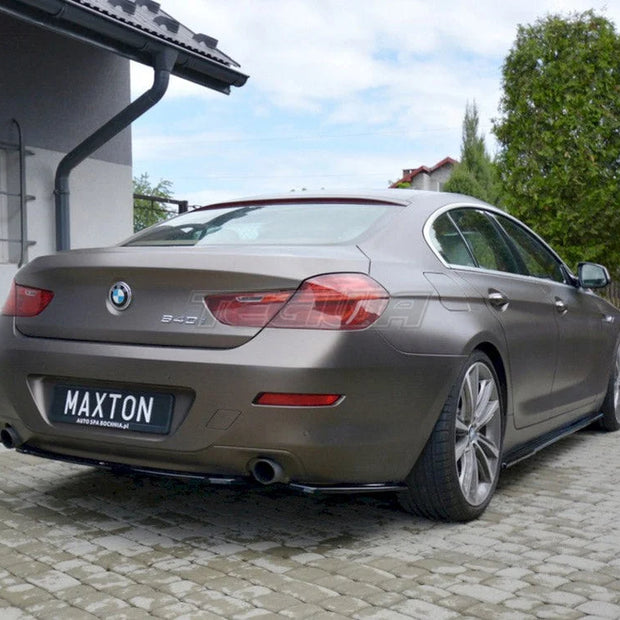 Maxton Design Rear Side Splitters BMW 6-Series Gran Coupe 12-14