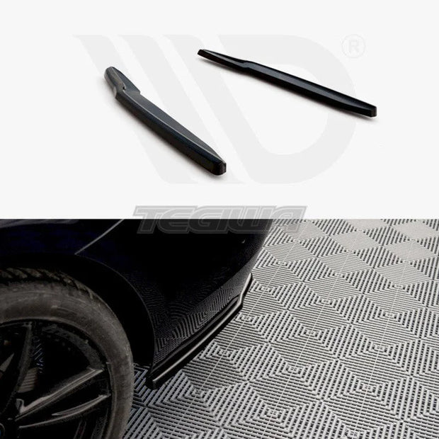 Maxton Design Rear Side Splitters BMW 6-Series GT G32 M-pack 2017-