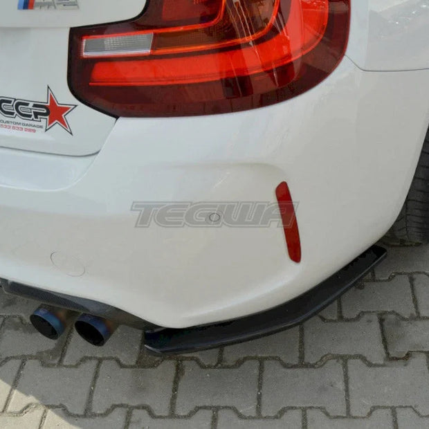 Maxton Design Rear Side Splitters BMW M2 F87 2016-