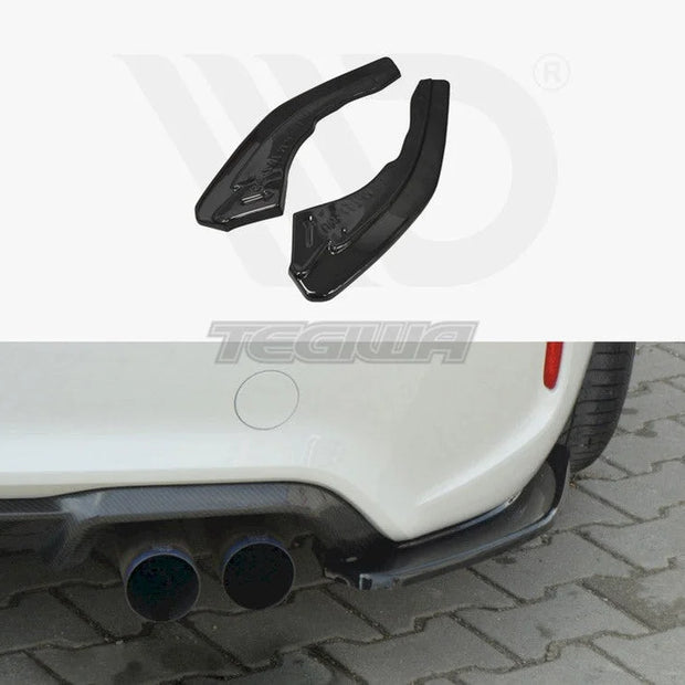 Maxton Design Rear Side Splitters BMW M2 F87 2016-
