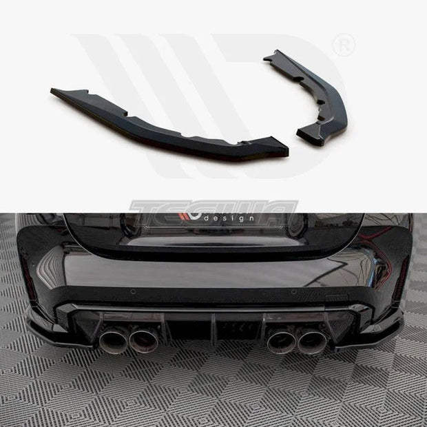 Maxton Design Rear Side Splitters BMW M4 G82 2021-