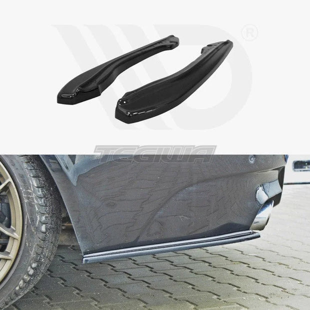 Maxton Design Rear Side Splitters BMW M6 E63 09-10