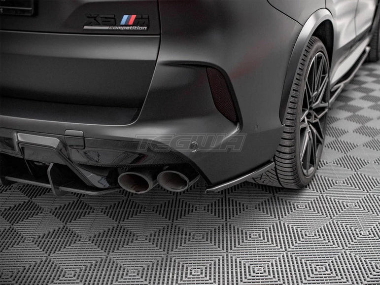 Maxton Design Rear Side Splitters BMW X5M F95 2018-
