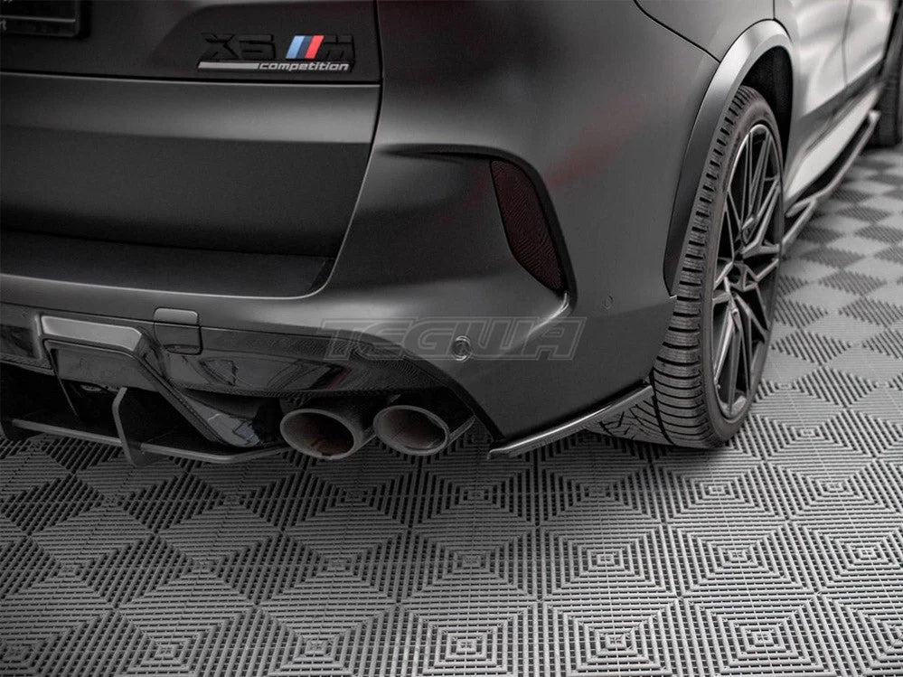 Maxton Design Rear Side Splitters BMW X5M F95 2018-