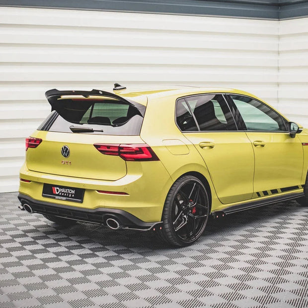 Maxton Design Rear Side Splitters +flaps V1 Volkswagen Golf 8 GTI Clubsport 20-