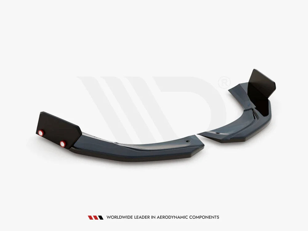 Maxton Design Rear Side Splitters +flaps V2 Mercedes AMG A45 S 2019-
