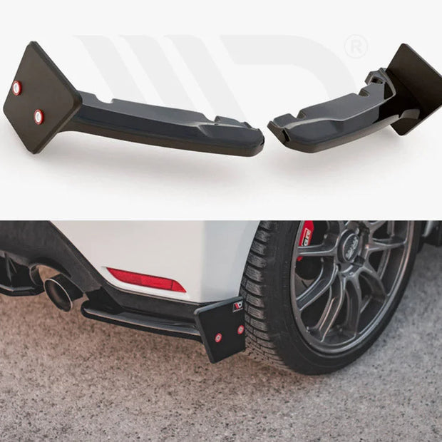 Maxton Design Rear Side Splitters +flaps V2 Toyota GR Yaris MK4 2020-
