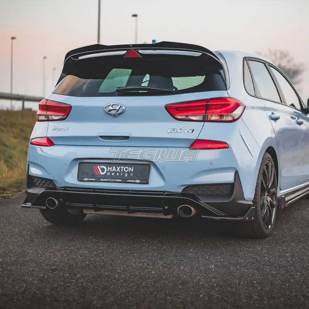 Maxton Design Rear Side Splitters +flaps V7 Hyundai I30 N MK3 Hatchback 01-20