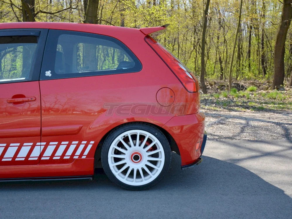 Maxton Design Rear Side Splitters Ford Fiesta MK 6 ST 04-07