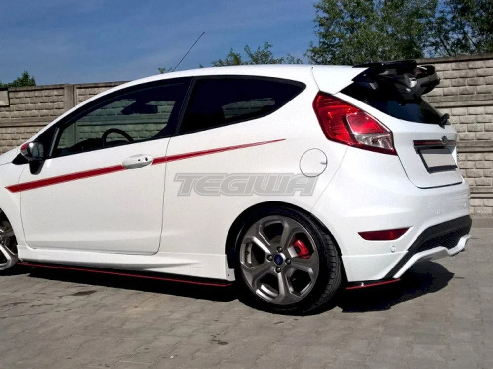 Maxton Design Rear Side Splitters Ford Fiesta MK7 ST & ST-Line 01-17