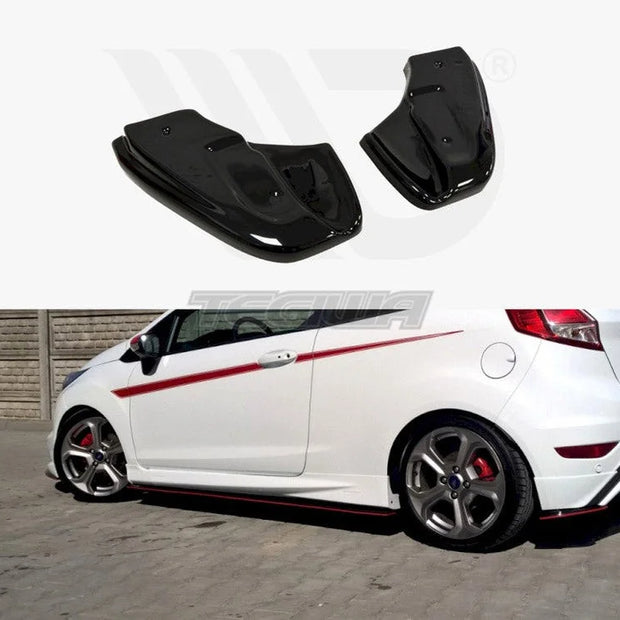 Maxton Design Rear Side Splitters Ford Fiesta MK7 ST & ST-Line 01-17