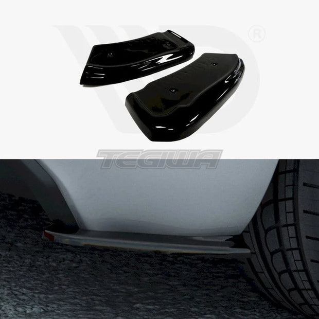 Maxton Design Rear Side Splitters Ford Fiesta MK7 ST Stline Zetec S