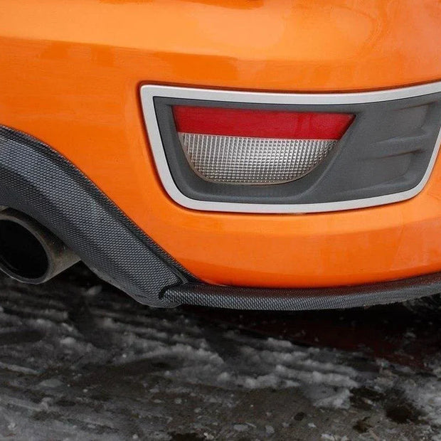 Maxton Design Rear Side Splitters Ford Focus MK2 ST Preface Model Fits With Rear Valance
