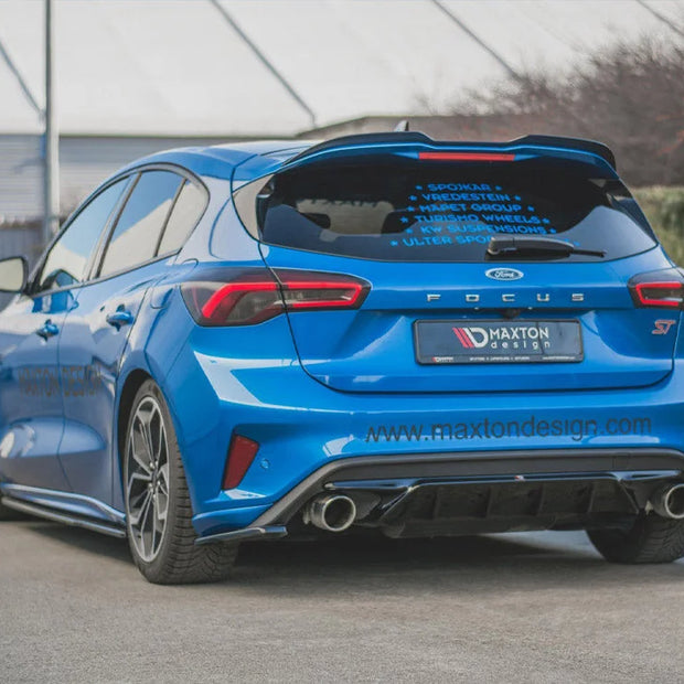 Maxton Design Rear Side Splitters Ford Focus MK4 ST 2019-