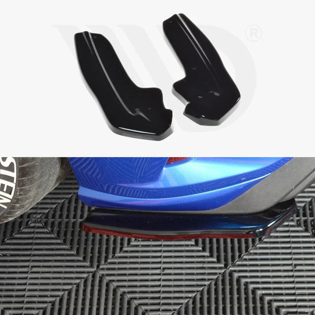 Maxton Design Rear Side Splitters Ford Focus MK4 ST-Line 2018-UP