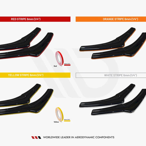 Maxton Design Rear Side Splitters Ford Mustang Mk5 Facelift