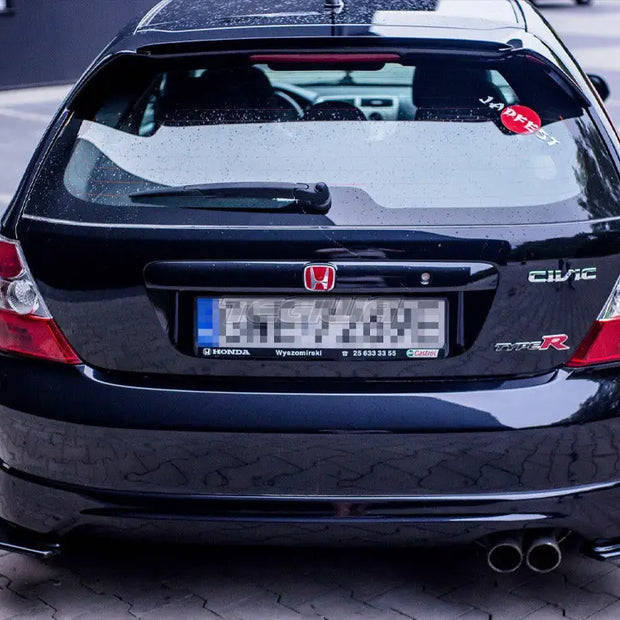 Maxton Design Rear Side Splitters Honda Civic EP3 MK7 Type-r s Facelift 03-06