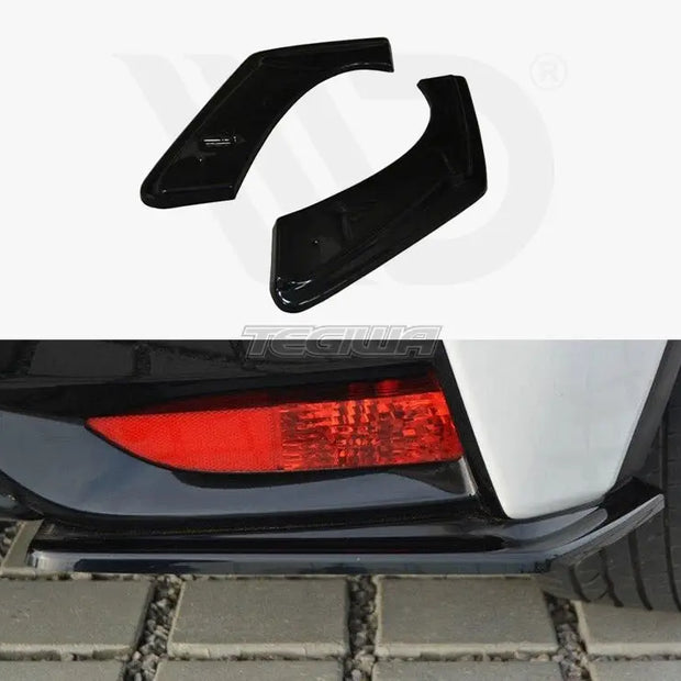 Maxton Design Rear Side Splitters Honda Civic MK9 Facelift 15-17