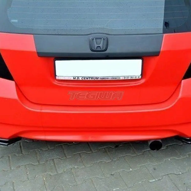 Maxton Design Rear Side Splitters Honda JAZZ